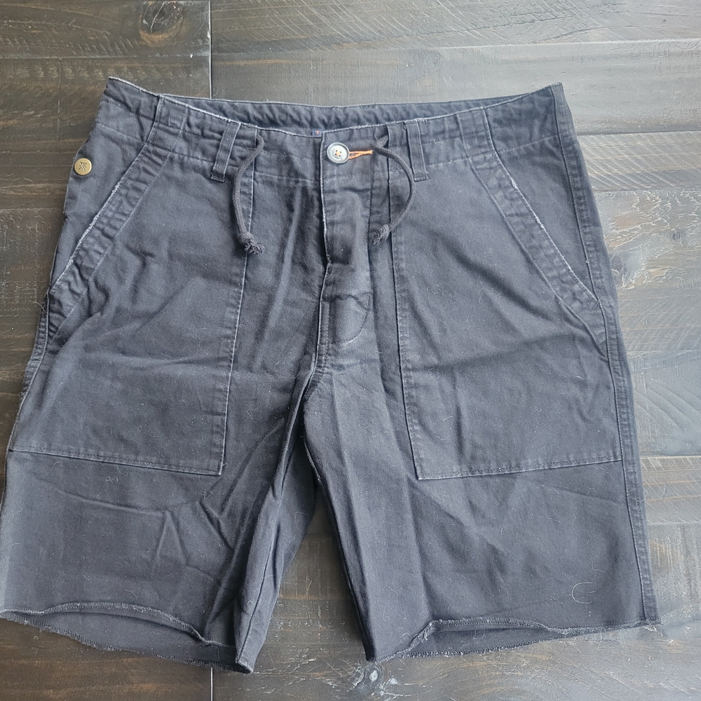 Men's Black Casual Shorts